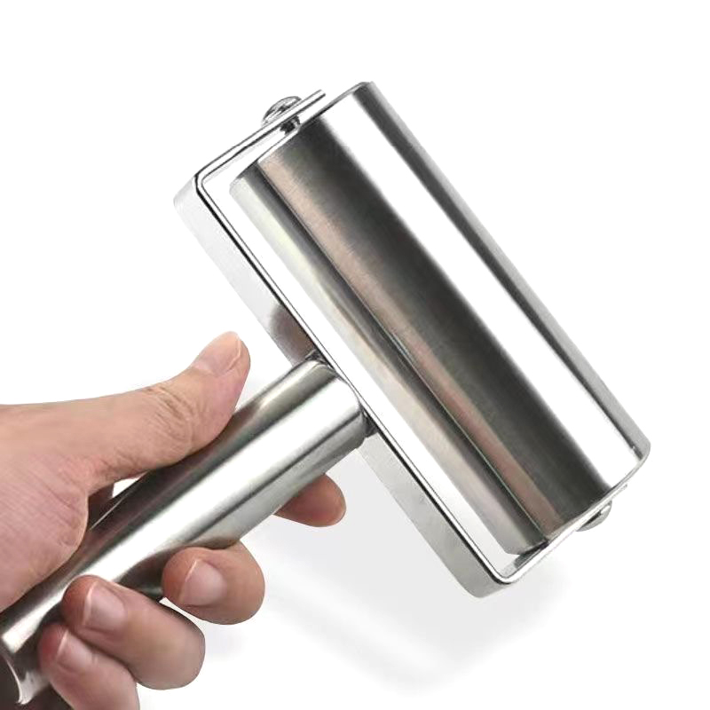 Kitchen Roller Baking - Mattarello a Doppia Testa in Acciaio