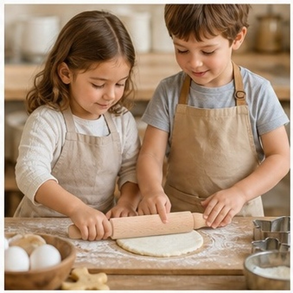 Kitchen Roller Baking - Mini mattarello in legno per la