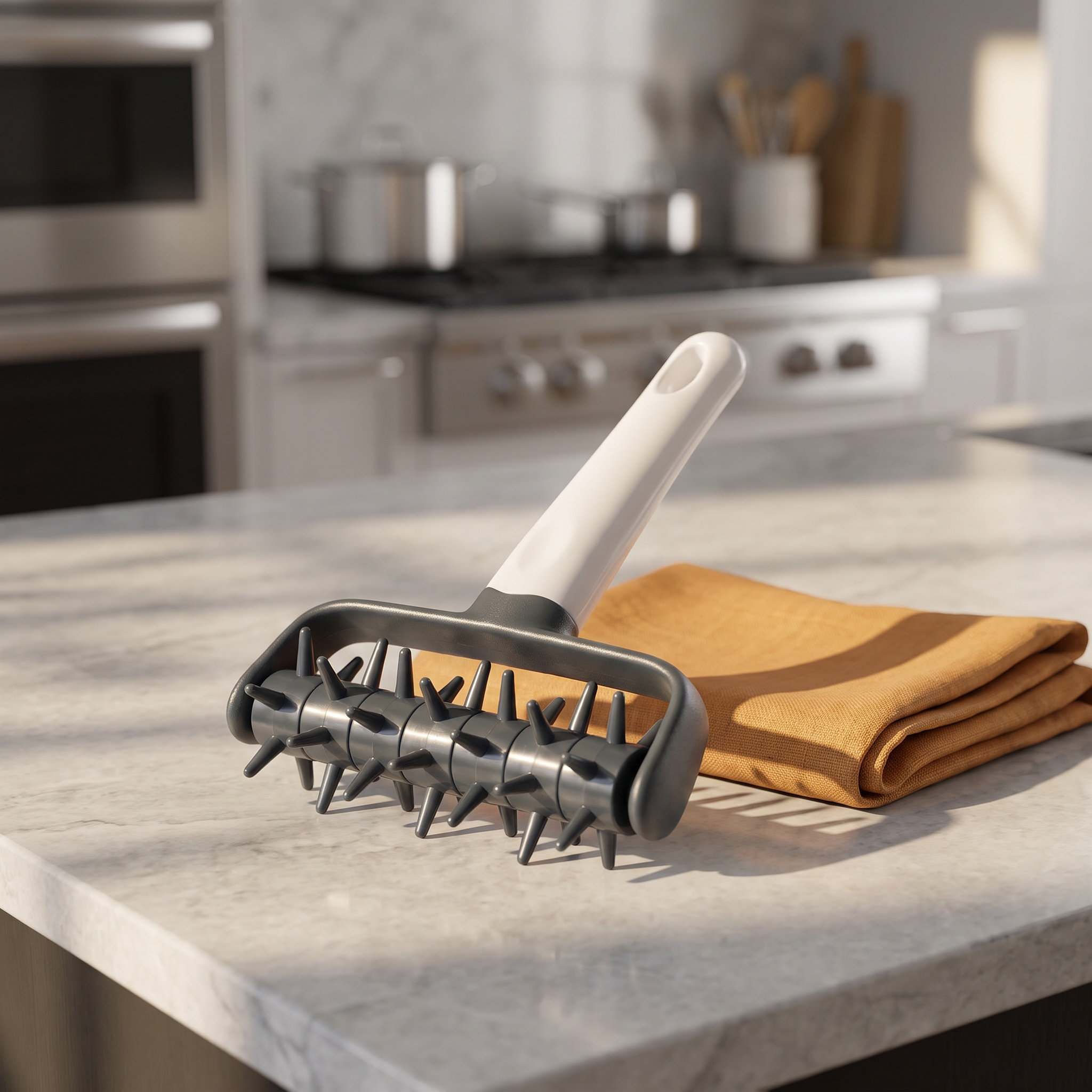 Kitchen Roller Baking - Foratrice per pizza in plastica, strumento