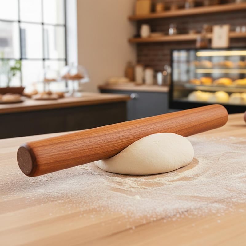 Mattarello in legno da 30 cm,  - Kitchen Roller Baking recensione e prezzo